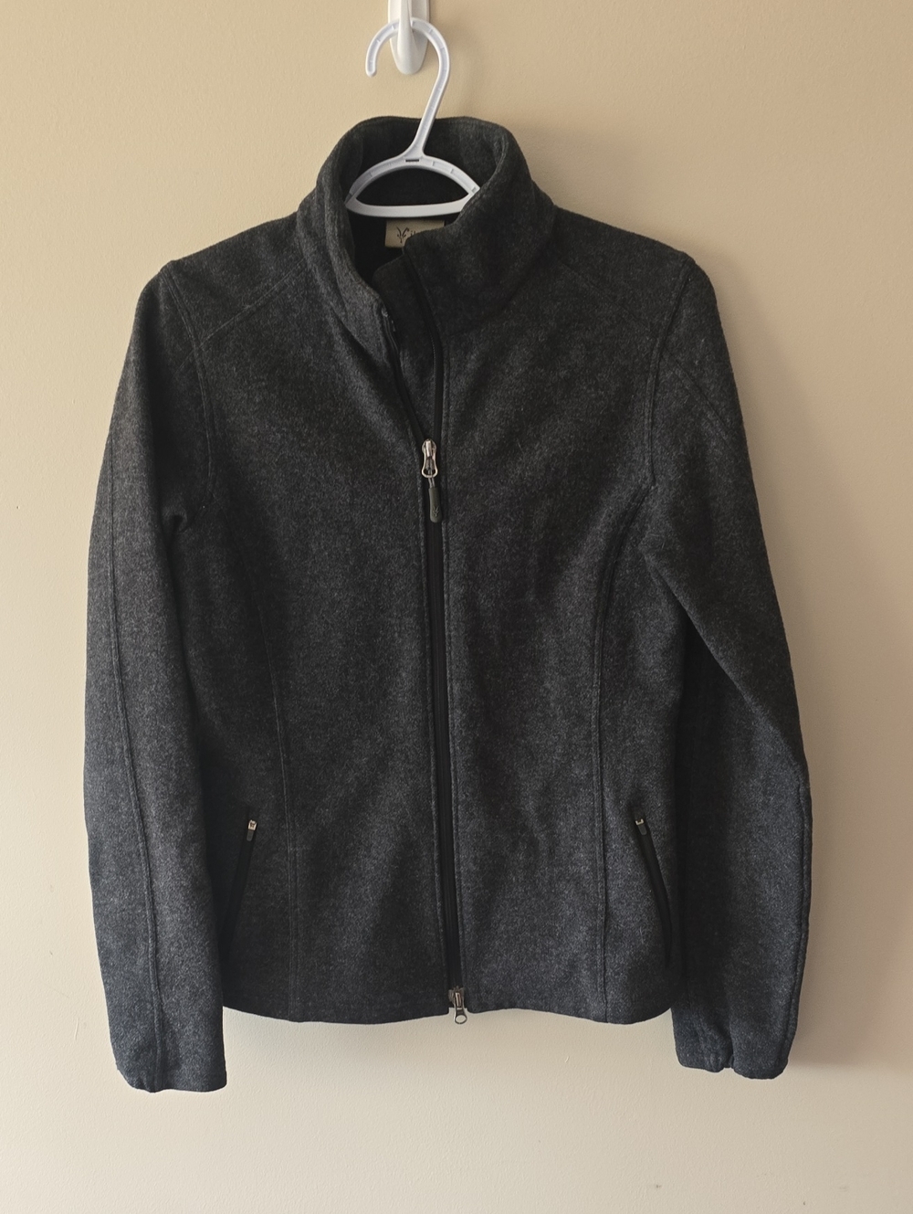IBEX 100% New Zealand Merino Wool Ful Front Zip Jacket Collared